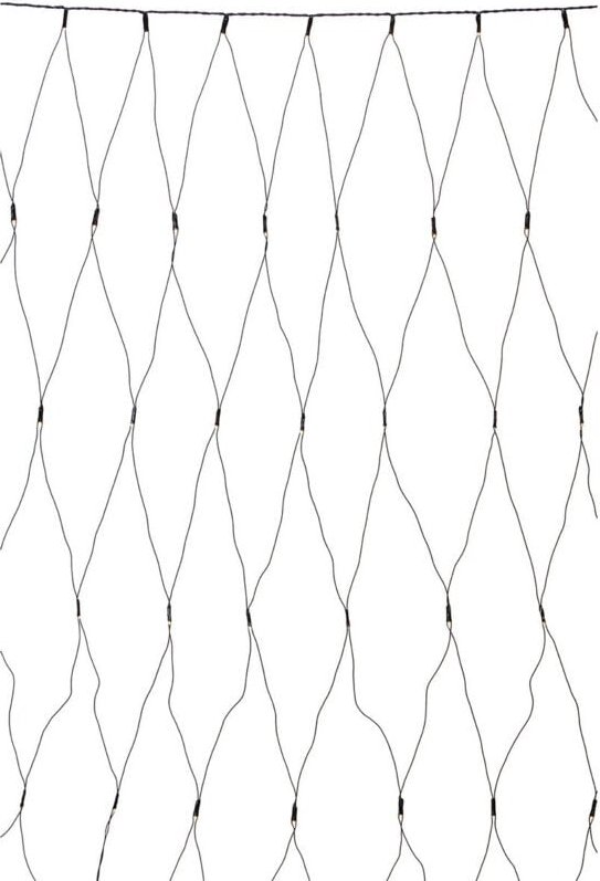 Markslojd - garden Lichternetz Weihnachtsfeier 2x2m 160 Hellschwarz