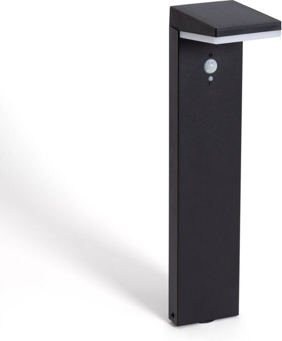 Efectoled - Wegeleuchte Außen Solar led 5W 50cm Aluminium mit Bewegungssensor Edwan Schwarz