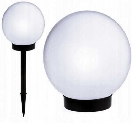 Solar Kugellampe, weiß, dekorativ, Gartenlampe, 1 Stk.