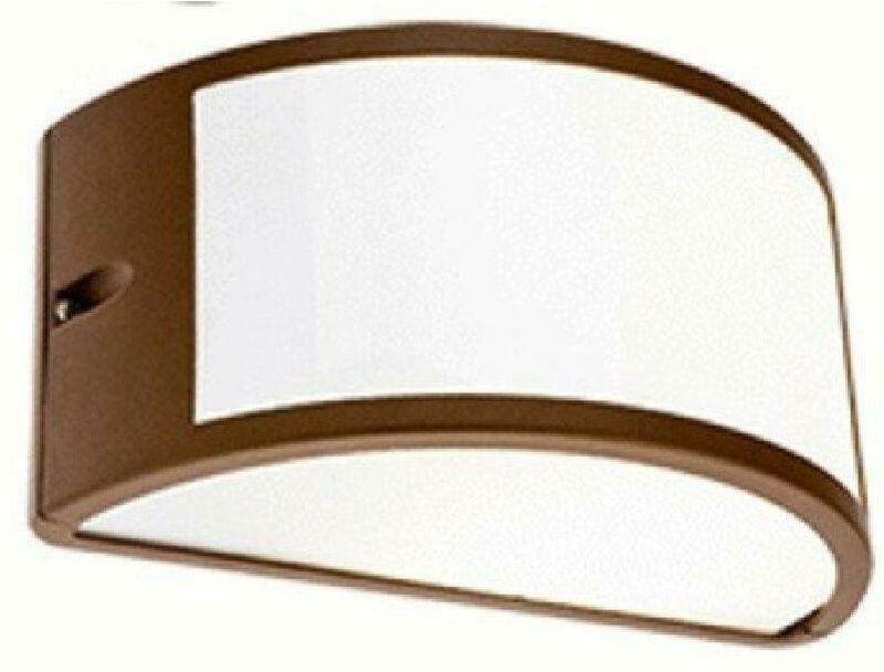 Applique halbmid moon open corten ruggine 473/36