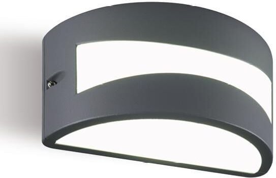 Iperbriko - Sovil tibet 10w 4000k graphitfarbene led-wandleuchte - 99475/16