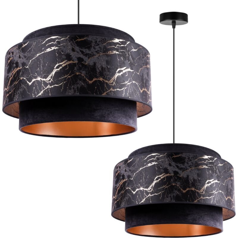 Hängende Deckenleuchte Kronleuchter Lampenschirm über dem Tisch