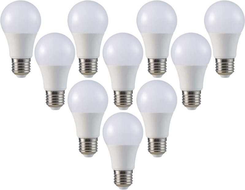 LED-Lampe VT-2099, E27, 8,5W, 4000K, 10 Stk - V-tac