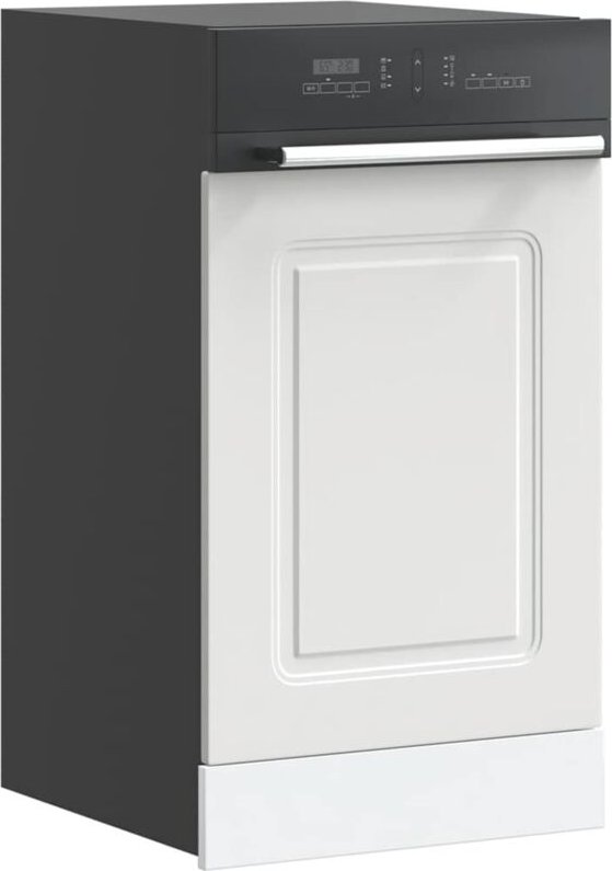 Geschirrspülerblende Kalmar Weiß 45x1,5x67 cm Holzwerkstoff Vidaxl