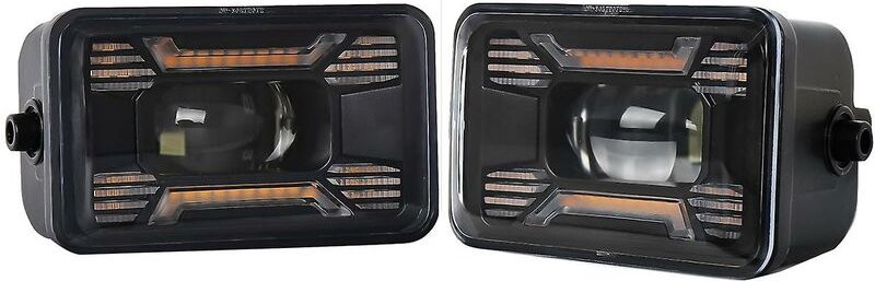 LED-Nebelscheinwerfer, Nebelscheinwerfer-Baugruppe für Nebelscheinwerfer mit Blinker, LED-Nebelscheinwerfer für die vord...