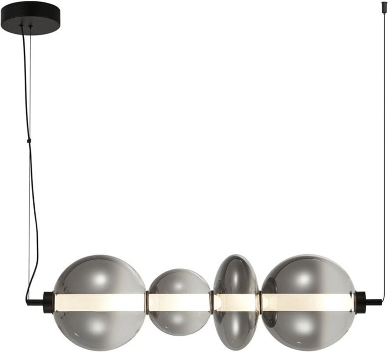 LED-Hängelampe 36W SONTE PND2435236WBKSG Italux