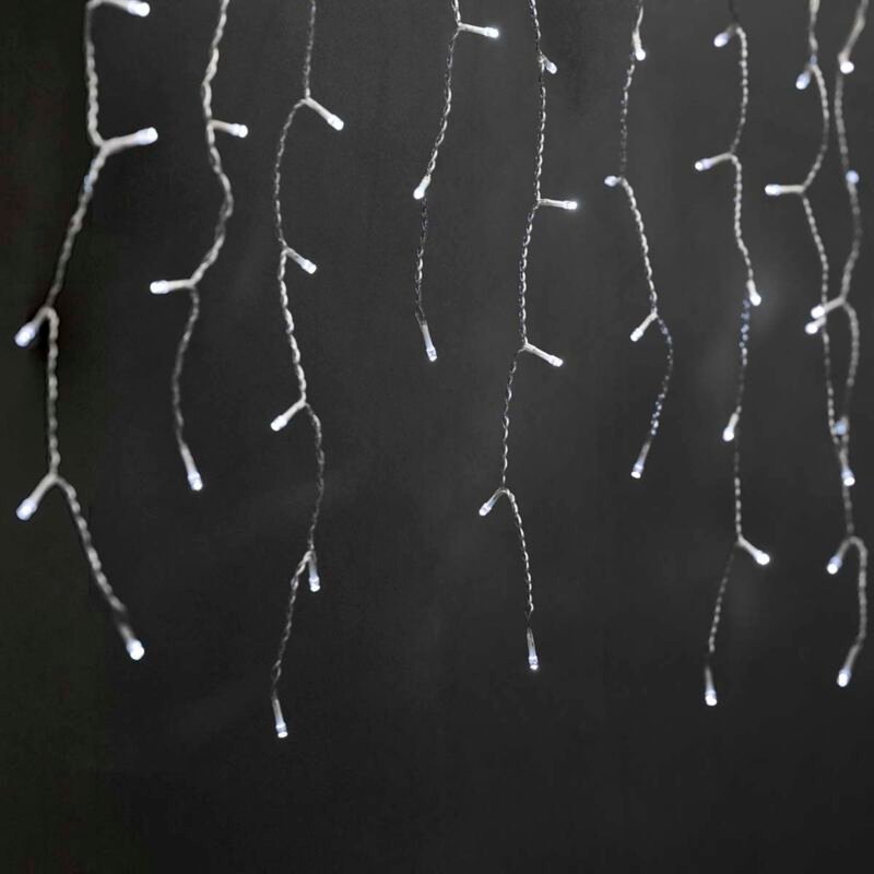 Dekorative eiszapfenleuchte 360 leds cool white 900 m lichteffekte 7 power adapter 83960870 83960870 83960870 83960870 8...