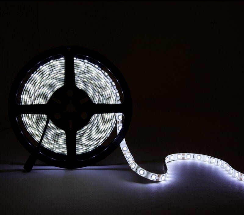 Greenice - Streifen mit 60 LEDs/M 100 w 6.900 lm CRI85 6000 ºK SMD5054 12 vdc IP65 x 5 m 40.000 h [CA-60-5054-12-IP65-CW...