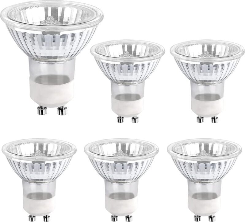 Ersandy - Halogenlampe GU10 35 w 230 v, 380 lm Warmweiß 2700 k, dimmbare Halogen-Spot-Glühbirne, für Schrankbeleuchtung,...