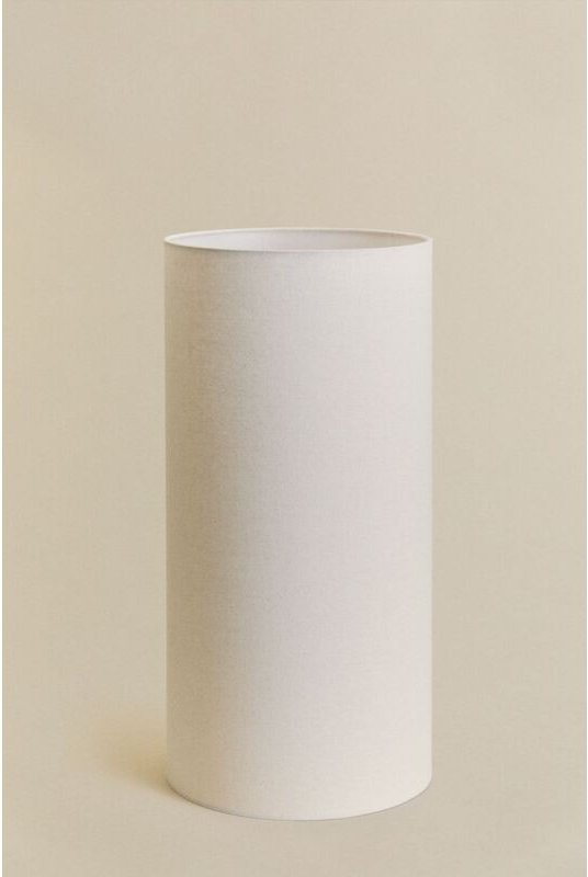 SKLUM Arlina Stofflampenschirm Eierschale Ø30 cm - ↑60 cm