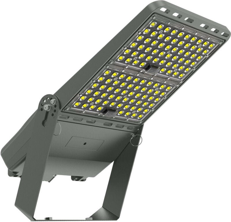 LED-Flutlichtstrahler 150W Premium 160lm/W INVENTRONIC Dimmbar LEDNIX Kaltes Weiß 5000K Type 5 S 115x135