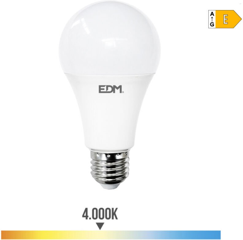 STANDARD-LED-Glühbirne E27 24W 2700lm 4000K Licht Tag 7x13,6cm EDM