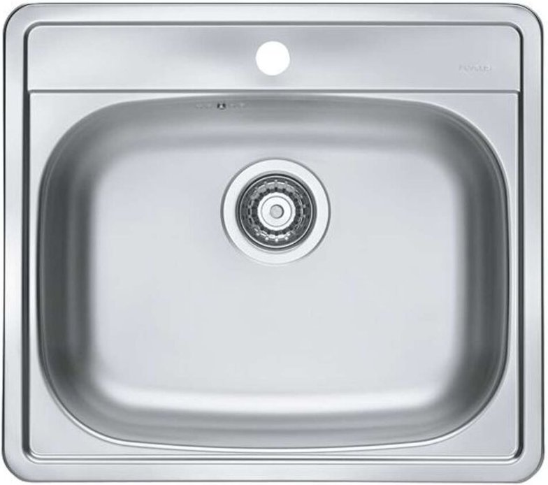 More - Spüle, 56x50 cm, Edelstahl 1103106 - Alveus