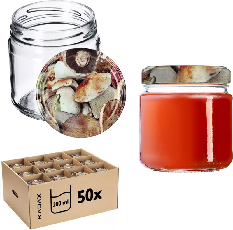 Glas Klara 200ml fi66 TO-210 Paket 50 Stück + - Kadax