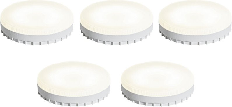 5er-Set GX53 Dim to Warm LED-Lampen 7W 750 lm 2700K-4000K