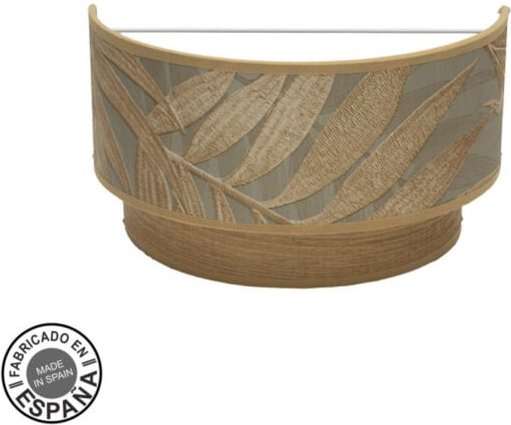 Akunadecor Wandleuchte Samoa Braun Mit Schirm Modell