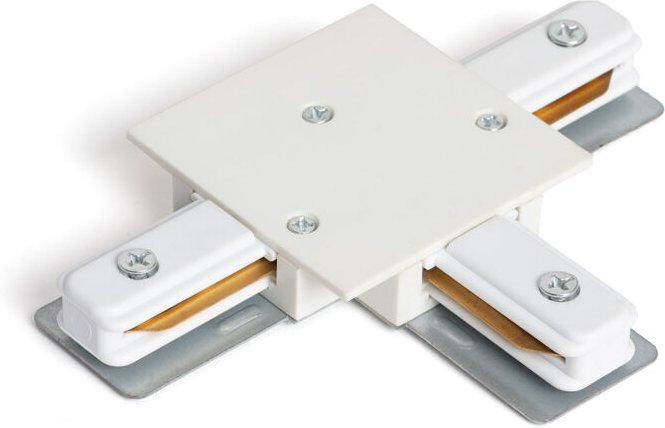 Thumbnail - Ledkia - Verbindungsstück Typ t für 1-Phasige Einbauschiene aus Aluminuim Weiß