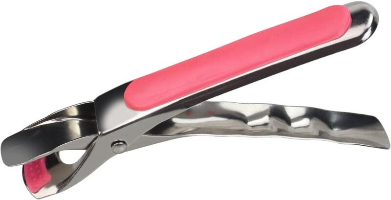 Edelstahlclips, Bleichclips, Schüsselclips, Edelstahl, Bleichen, heiße Schüsseln, Teller, Clips (rosa Bleichclips).