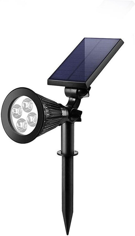 Solarstrahler für den Außenbereich, IP65, wasserdicht, LED-Solarleuchte, verstellbarer Solarstrahler, Solarleuchte für G...