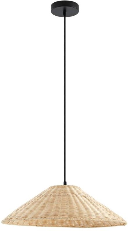 Lindby - Pendelleuchte 'Zyralia' aus Holz für Wohnzimmer & Esszimmer von