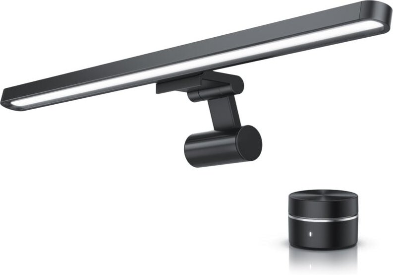 Csl led Monitorlampe, Bildschirmlampe mit Fernbedienung, Schreibtischlampe, Screenbar, 8W, Monitor Lampe, mehrere Hellig...