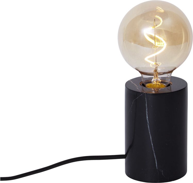 Moderne Tischleuchte Schwarz Marmor - Marissa