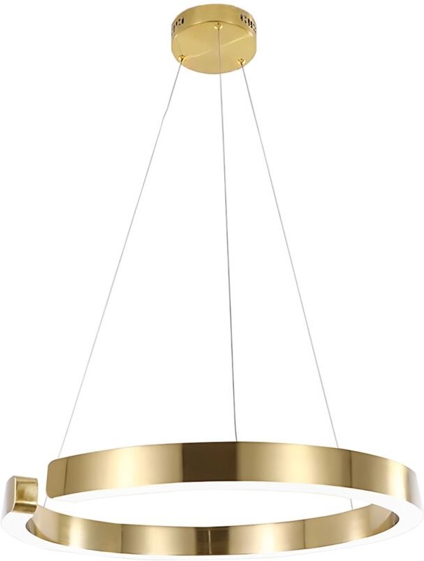 Toolight - led-hängelampe LHJ052-CP1 c 6,5 gold, brushed gold