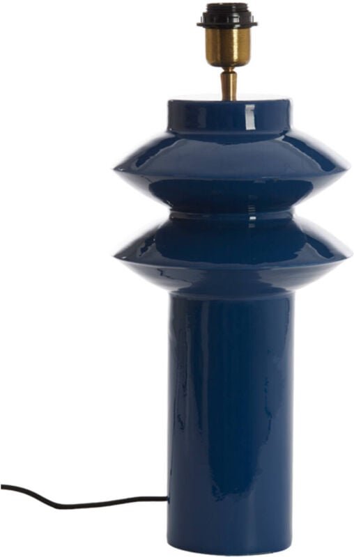 Tischlampe - Petch - blau - metall - einzelne - Light&living