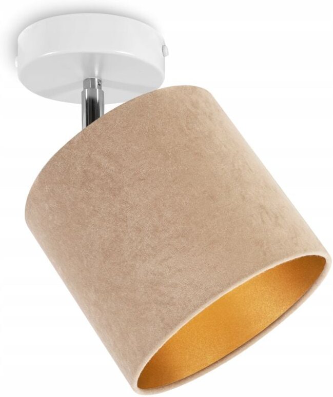 Deckenhängelampe, Wandleuchte, Goldener Samt