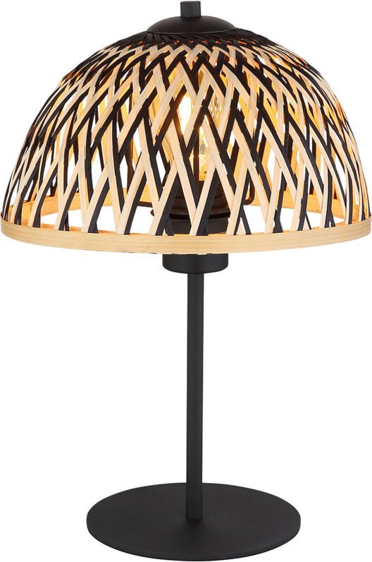 Thumbnail - Tischlampe - Colly - schwarz - metall - ø 25cm - LEDE27 - Globo