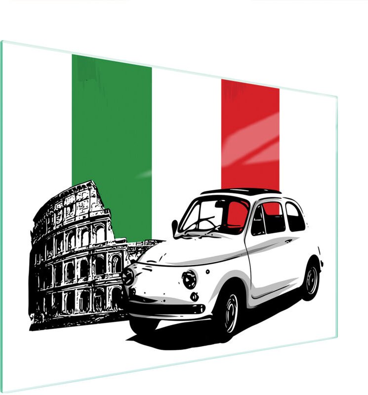 Glasschneidebrett 40x30 Auto