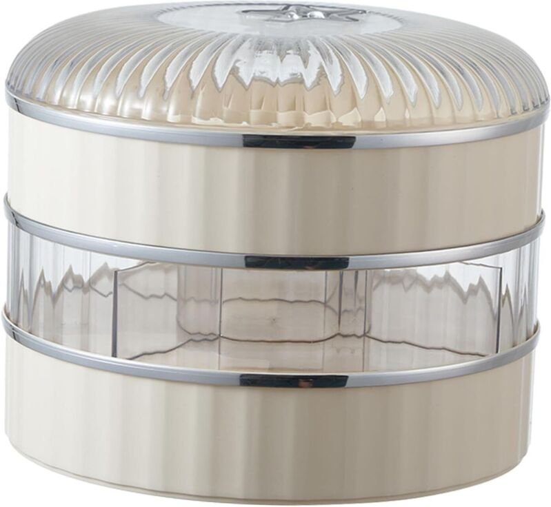 Dreistöckige Schale für Trockenfrüchte, festliche Servierschale, Vorratsbehälter, Vorspeisenschale