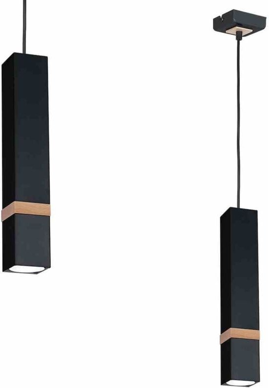 VIDAR BLACK 1xGU10 Pendelleuchte