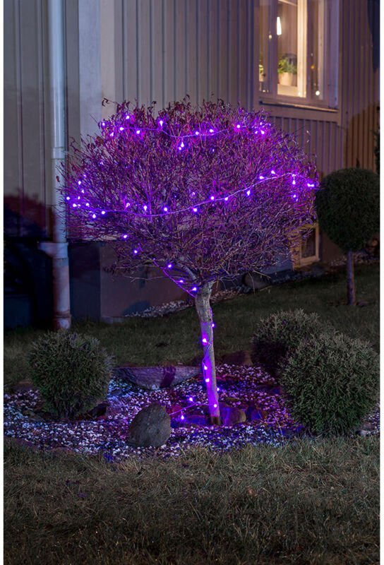 Konstsmide LED Globelichterkette 11,32 m rot/blau Lichterkette