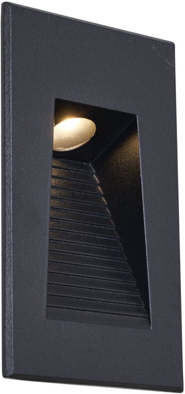 Moderne LED-Wandeinbauleuchte Schwarz 7cm inkl. led IP65 - Trem