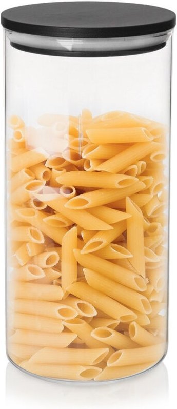 Küchenbehälter aus Glas für lose Lebensmittel mit Verschluss, 980 ml