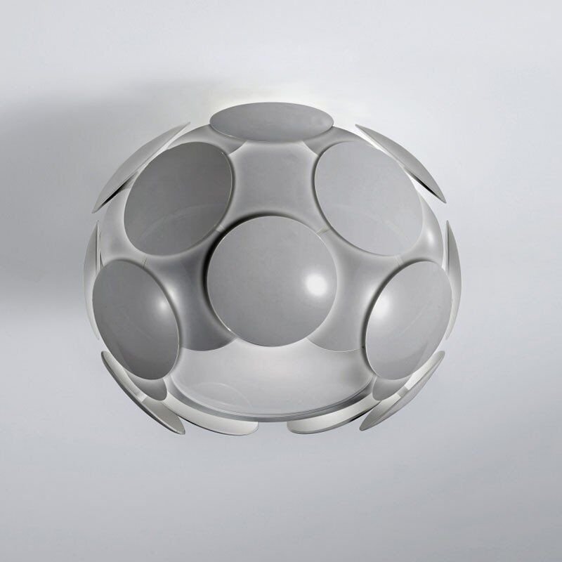 Italux - Santina Moderne 1-flammige halbbündige Deckenleuchte, E27