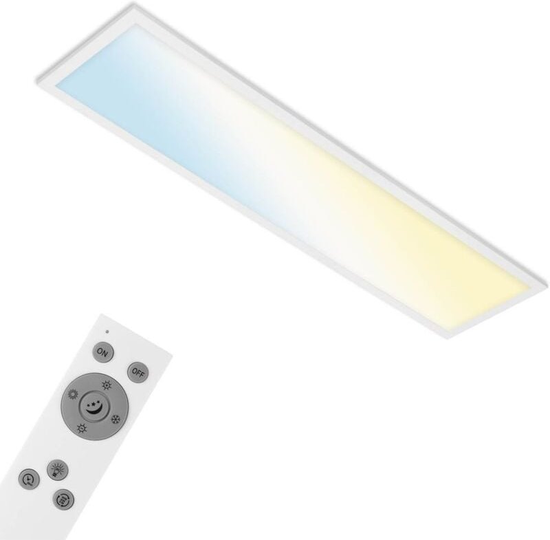 Brilo - led Panel cct WiFi Bluetooth App Steuerung 28 w weiß Metall-Kunststoff ner