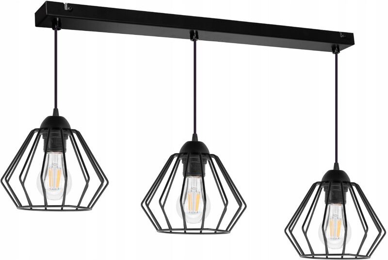 EDISON Diamond Loft E27 LED-Deckenhängelampe