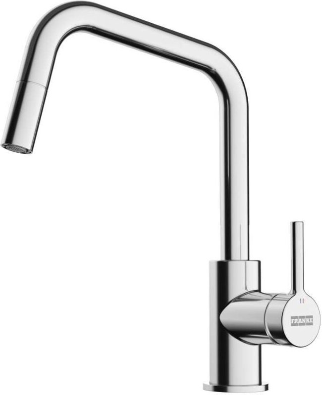 Franke Lina - Spültischarmatur FS 2848.031, mit ausziehbarer Brause, chrom 115.0728.476