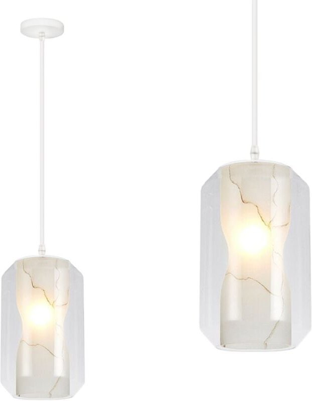 Toolight - deckenlampe white marble APP909-1CP
