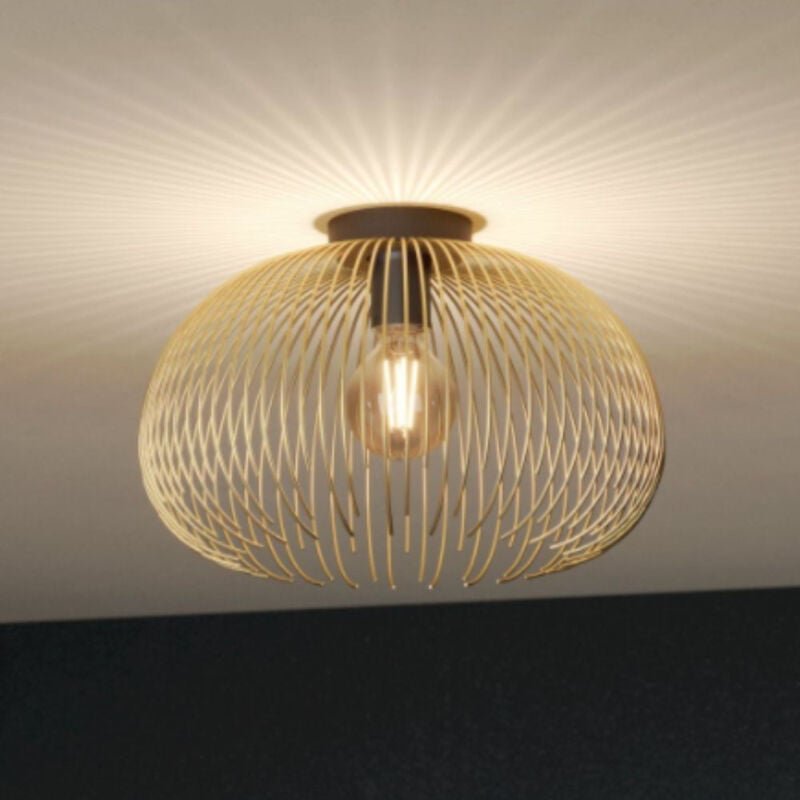 Eglo - Deckenleuchte Venezuela gold ø 38,5 cm E27, max. 40 w Deckenlampen & Kronleuchter