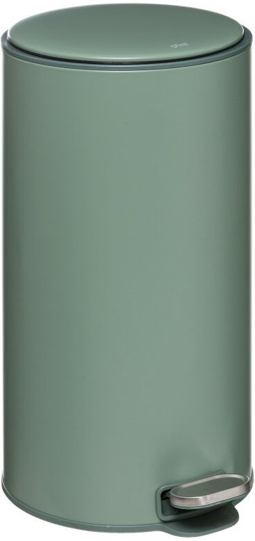Atmosphera - Metallabfalleimer Delta 30 Liter Atmosphärisch - Grün - Vert Cèdre