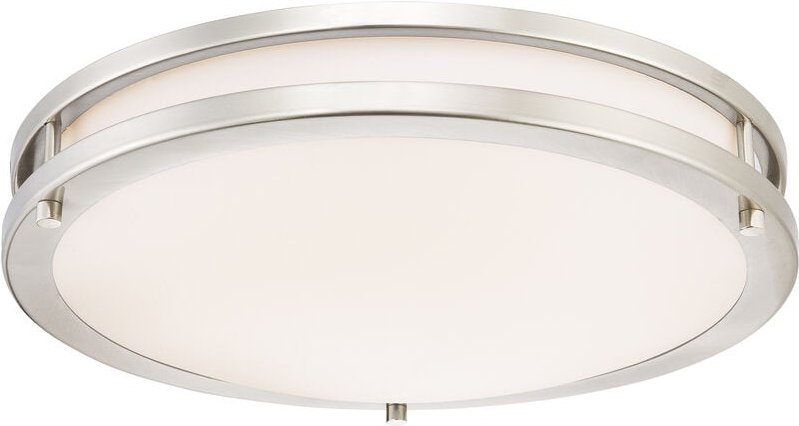 Westinghouse - Dimmbare led Deckenleuchte Lauderdale 40 cm Nickel