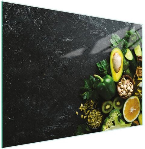 Glasschneidebrett 30x22 Avocado