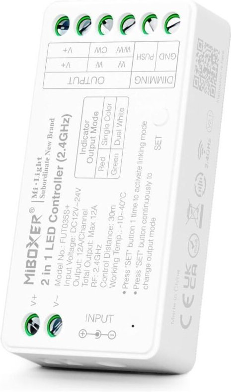 Thumbnail - 2 in 1 Controller für led Streifen - Einfarbig / Dual White -