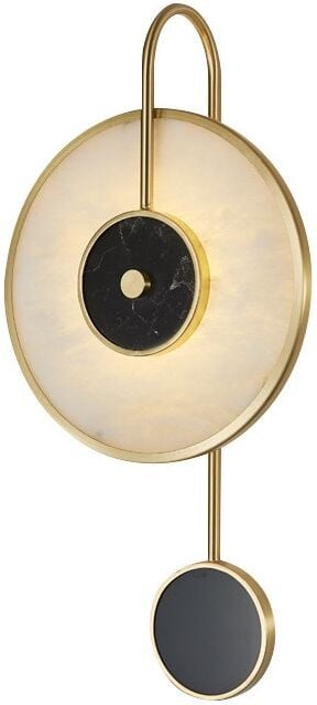 Lorient LED-Wandleuchte 6W 3000K Gold Marmor Modern für das Wohnzimmer