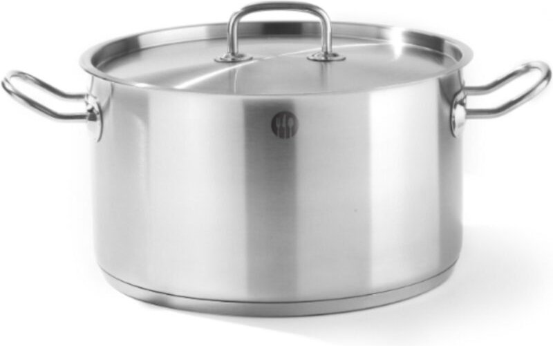 Kitchen Line mittlerer Topf mit Deckel 9,5 l Durchmesser 280 x 155 mm - Hendi 836408