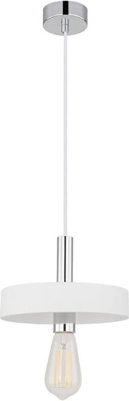 Globo Lighting - Decken Pendel Hänge Lampe Leuchte Metall Gips Weiß Beleuchtung Wohn Ess Zimmer