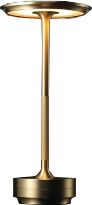 Tonchean - Kabellose LED-Tischlampe, USB-Lade-Schreibtischlampe, moderne Helligkeits-Nachtlampe, Hotelrestaurant-Schlafz...